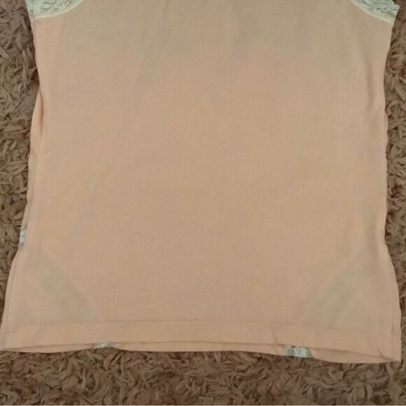 Cabernet Vintage Coquette Feminine Dainty Peach Lace Cutout Camisole Small - Picture 10 of 10